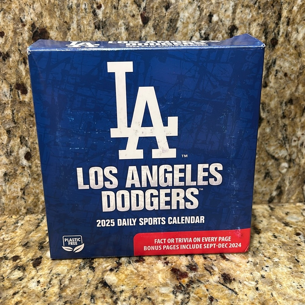 Los Angeles Dodgers Daily Sports Calendar